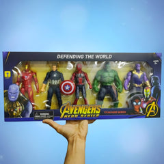 Super Hero Avengers Toy(PACK OF 5)
