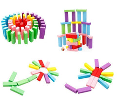 Wooden Blocks Coloring Zenga Toy (Small)
