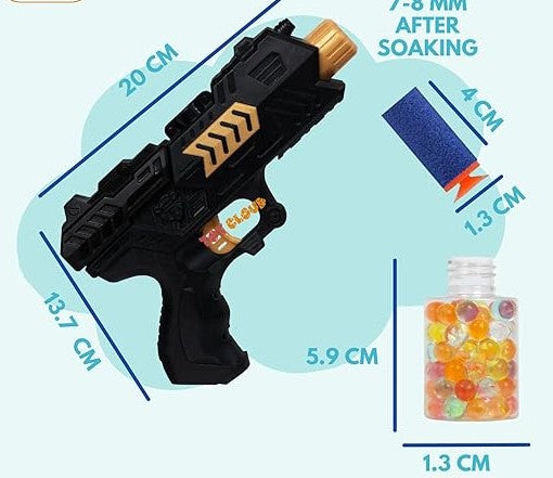 2 In 1 Soft Aqua Blaster Gun
