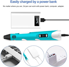 3D Printing Pen Set Easy, Drawing Pen for Kids and Adults