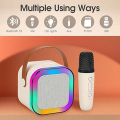 Bluetooth Speaker with Mic Karaoke