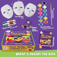 Face Mask Painting Kit, Painting Kit for Kids
