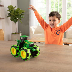 SMALL FARMER TRACTOR WITH MONSTAR WHEELS