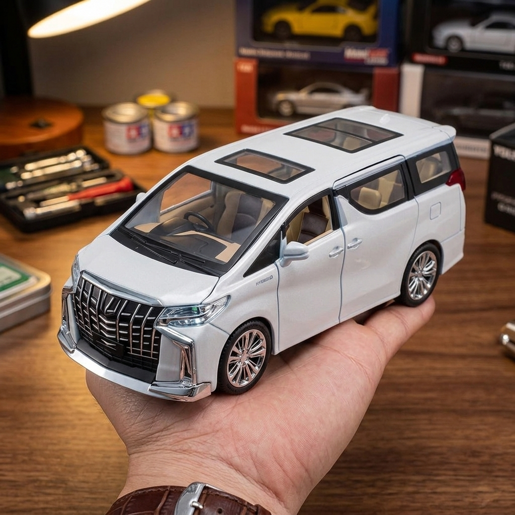 Toyota Alphard 1:24 Die-Cast Model Car –  Luxury MPV