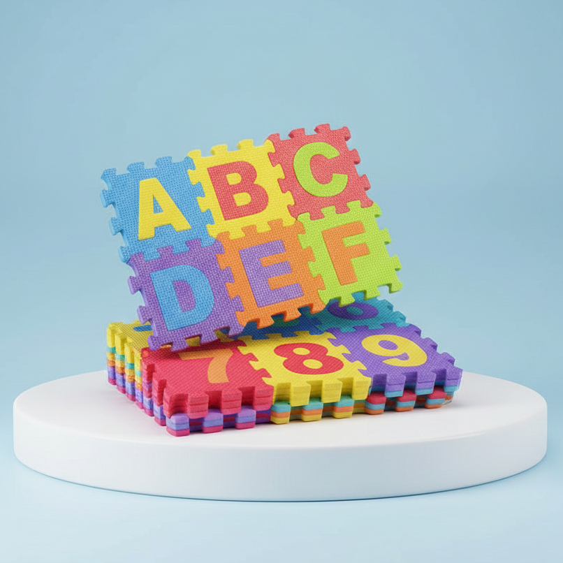 ABCD Small Size Puzzle Mat