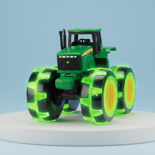 SMALL FARMER TRACTOR WITH MONSTAR WHEELS