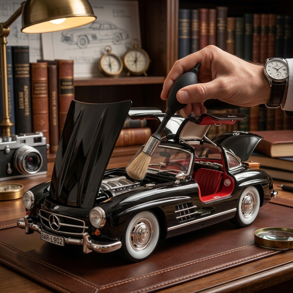 Mercedes-Benz 300 SL Gullwing 1:24 Die-Cast Model Car
