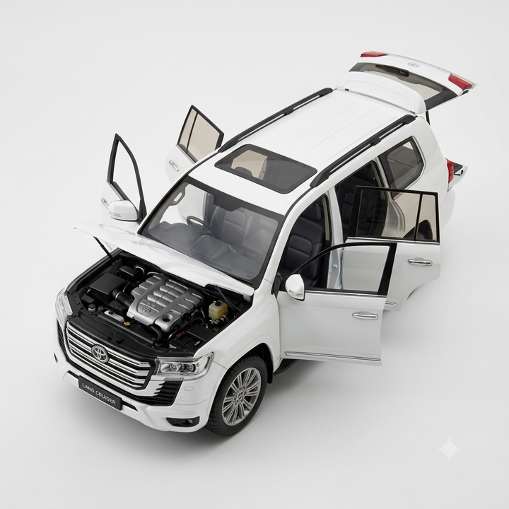 Toyota Land Cruiser 1:24 Diecast Scale Model Car
