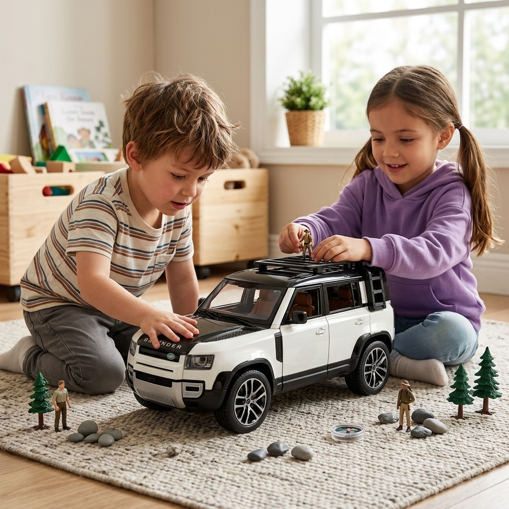 Land Rover Defender 110 1:24 Die-Cast Model Car