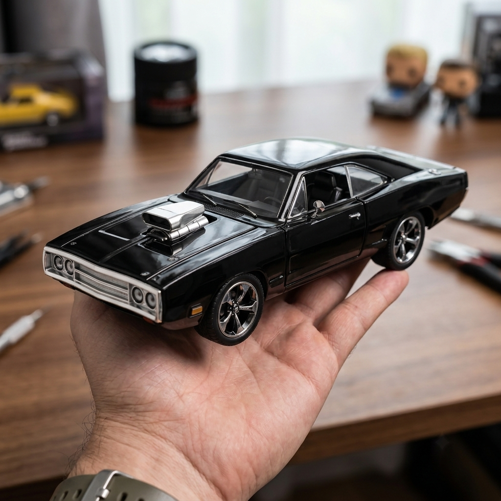 1970 Dodge Charger R/T 1:24 Die-Cast Muscle Model Car