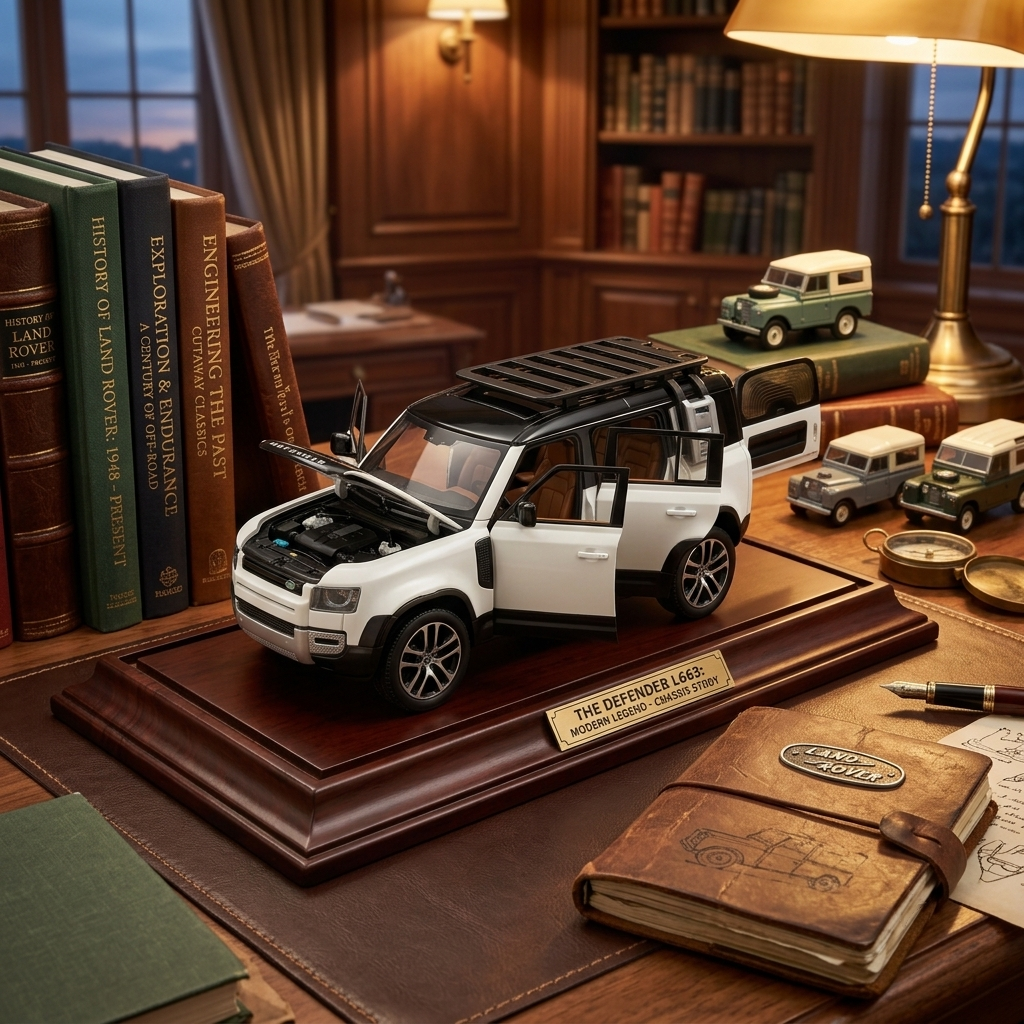 Land Rover Defender 110 1:24 Die-Cast Model Car