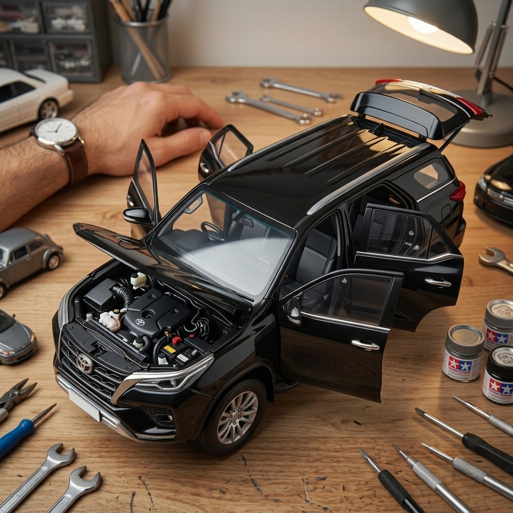 Toyota Fortuner 1:24 Die-Cast Model Car – SUV
