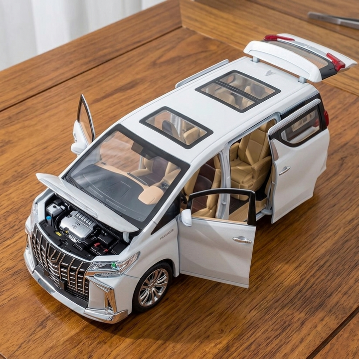Toyota Alphard 1:24 Die-Cast Model Car –  Luxury MPV