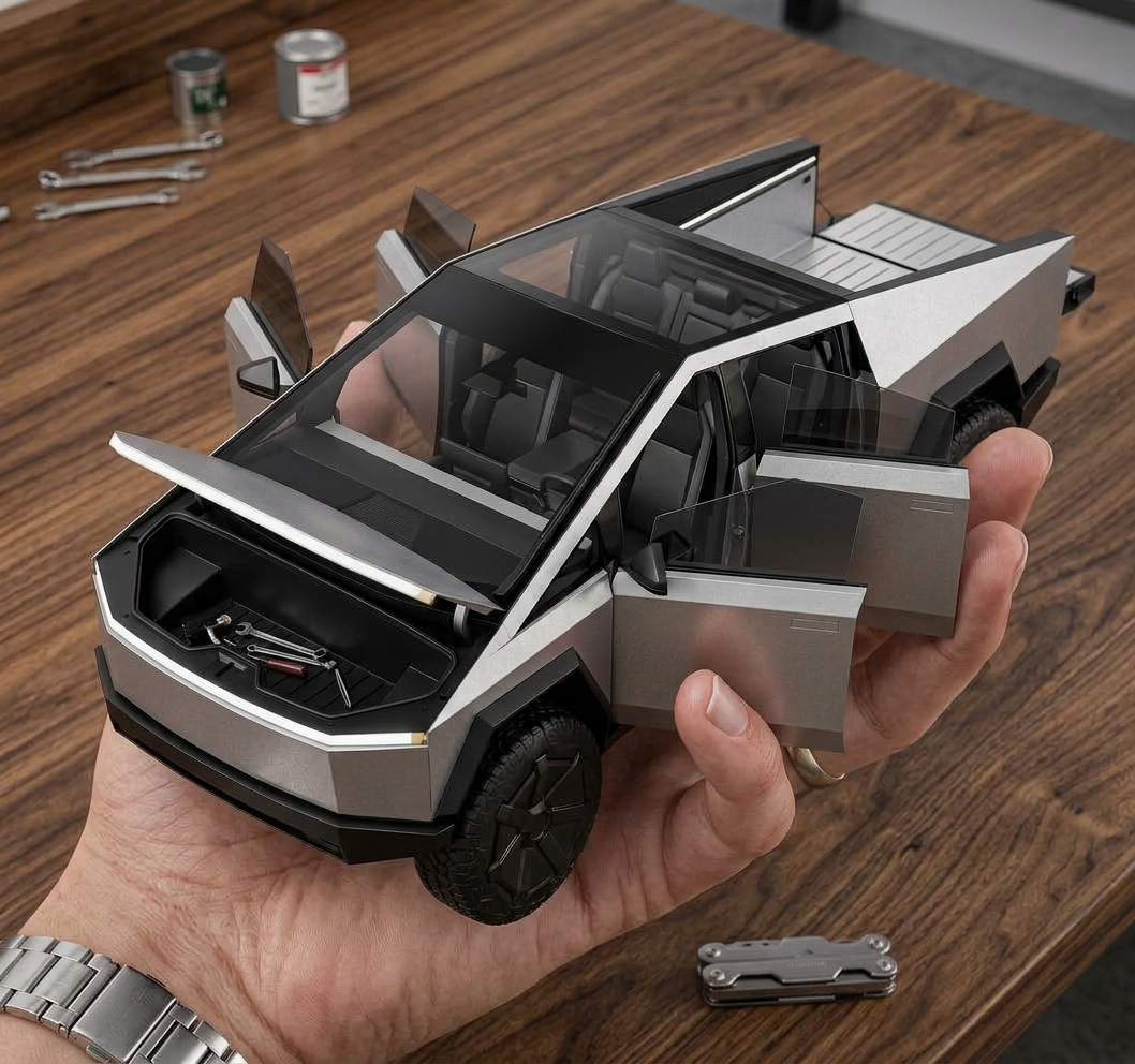 Tesla Cybertruck 1:24 Die-Cast Model Toy Car