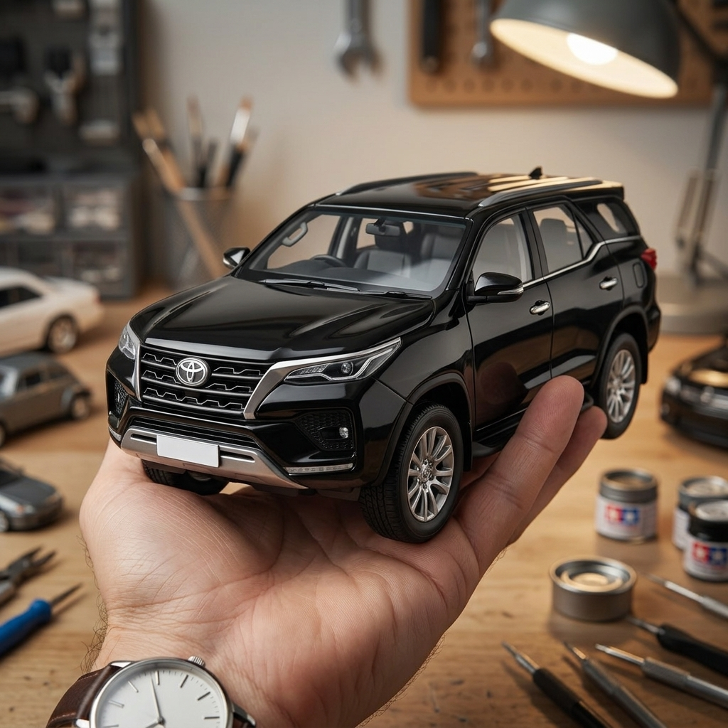 Toyota Fortuner 1:24 Die-Cast Model Car – SUV