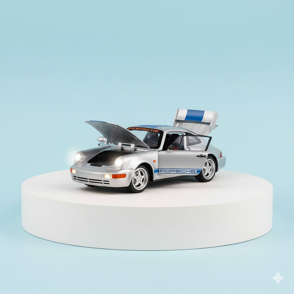 Die-cast Porsche Carrer 1:24 Scale