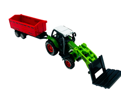 Die Cast Metal Farm Truck With Trolley